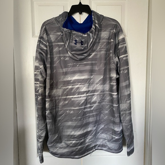 Men’s Large Under Armour Storm 1 Gray Hoodie - Picture 2 of 4